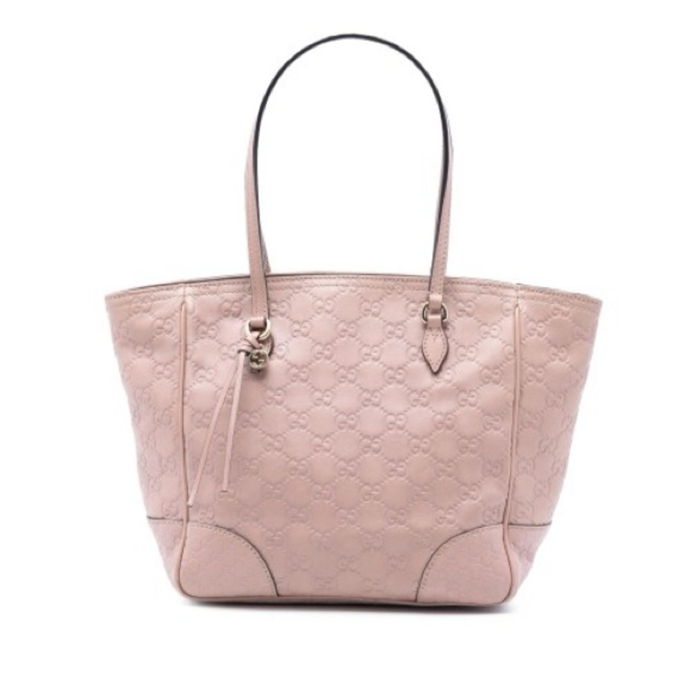 Gucci Guccissima Bree Tote in Blush Pink